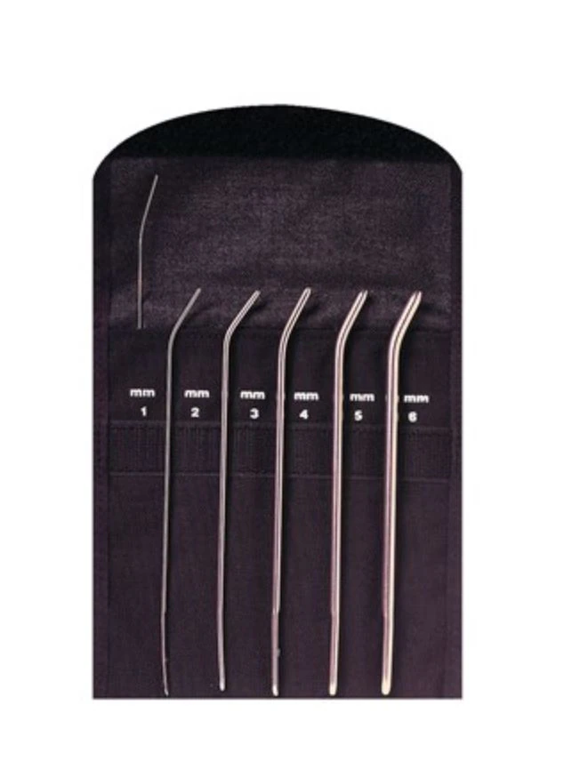 Cooper Surgical Cervical Dilator Set, 1-6mm, Stainless Steel, Reusable