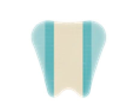 Coloplast Comfeel Plus Sacral Hydrocolloid Wound Dressing, 7x8", Sterile, Transparent/Blue