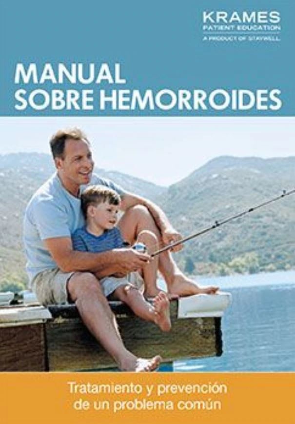 Krames Communications Hemorrhoid Booklet, Treatment and Prevention of a Common Problem, Spanish, 16 Pages, Full Color, Each