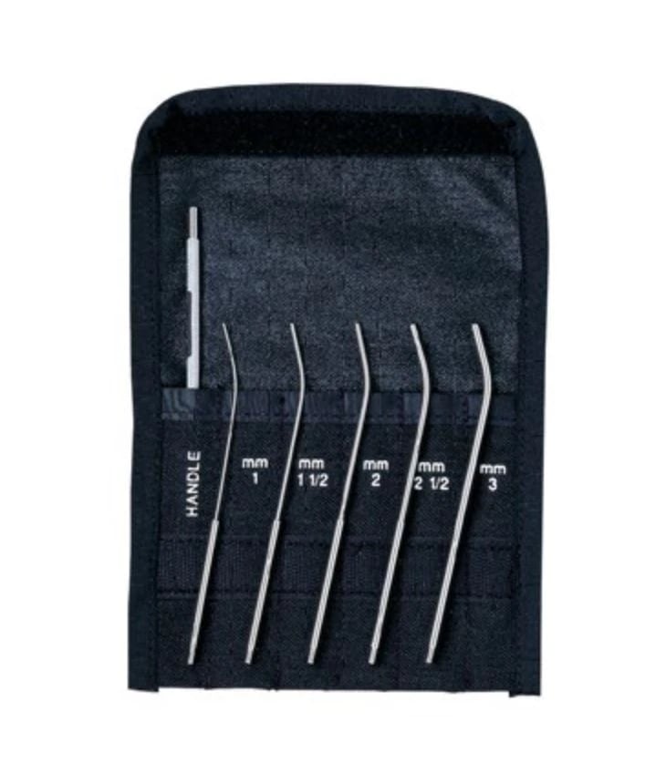 Euro-Med Cervical Dilator Mini Set, Stainless Steel, Non-Sterile, Reusable