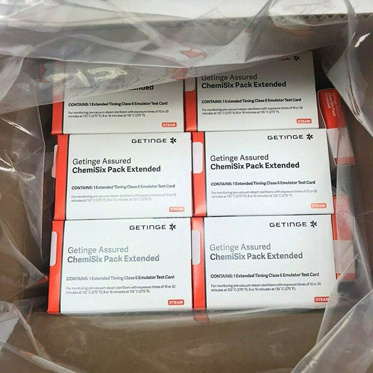Healthmark ChemiSix Emulator Test Pack, Steam, 40/Case