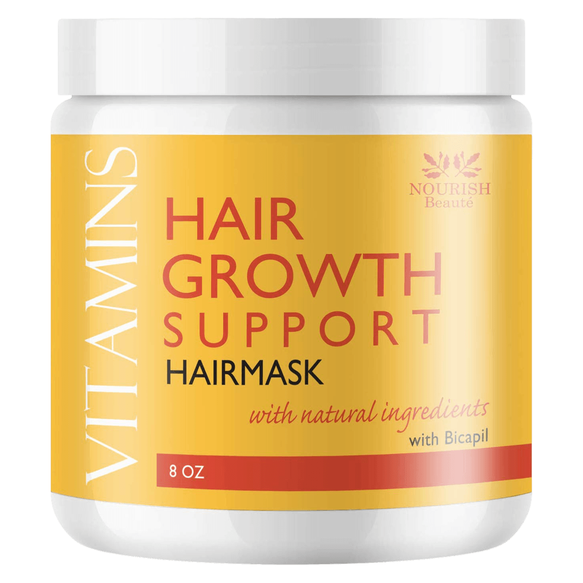 Nourish Beaute Hair Mask, 8 oz Bottle