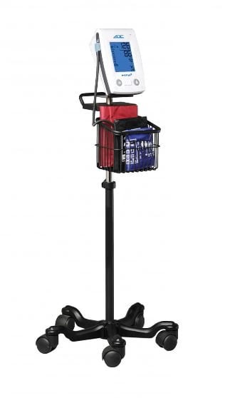American Diagnostic Mobile Stand for E-Sphyg3 NIBP Monitor, Black