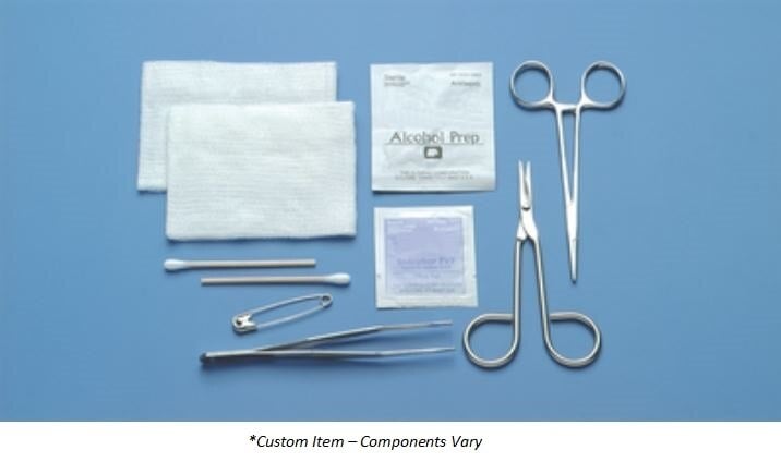 Busse Hospital Disposable Universal Tray for F/FL Spine (Custom Procedure Tray)