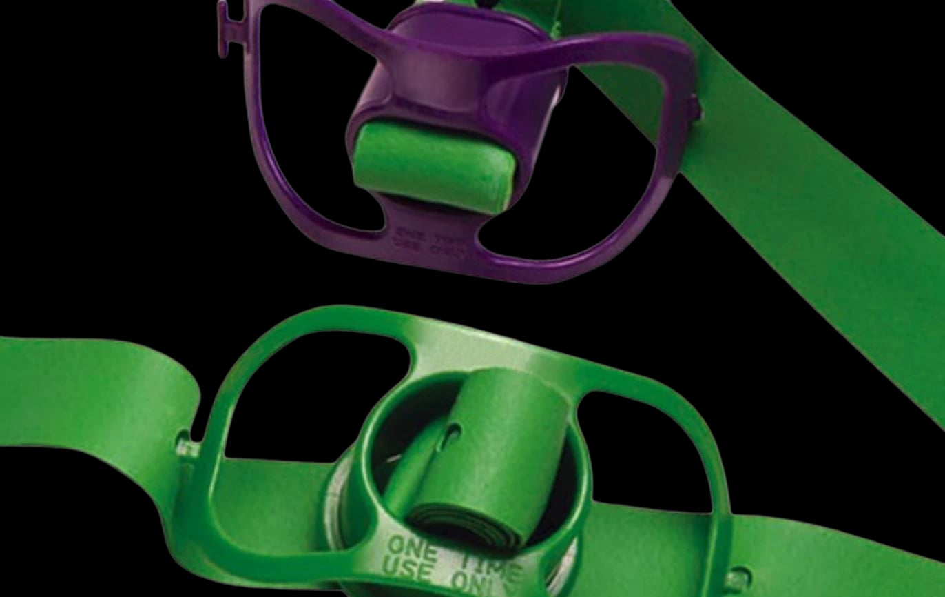 Conmed Scope Saver Bite Block, Purple, Small, 25/Case