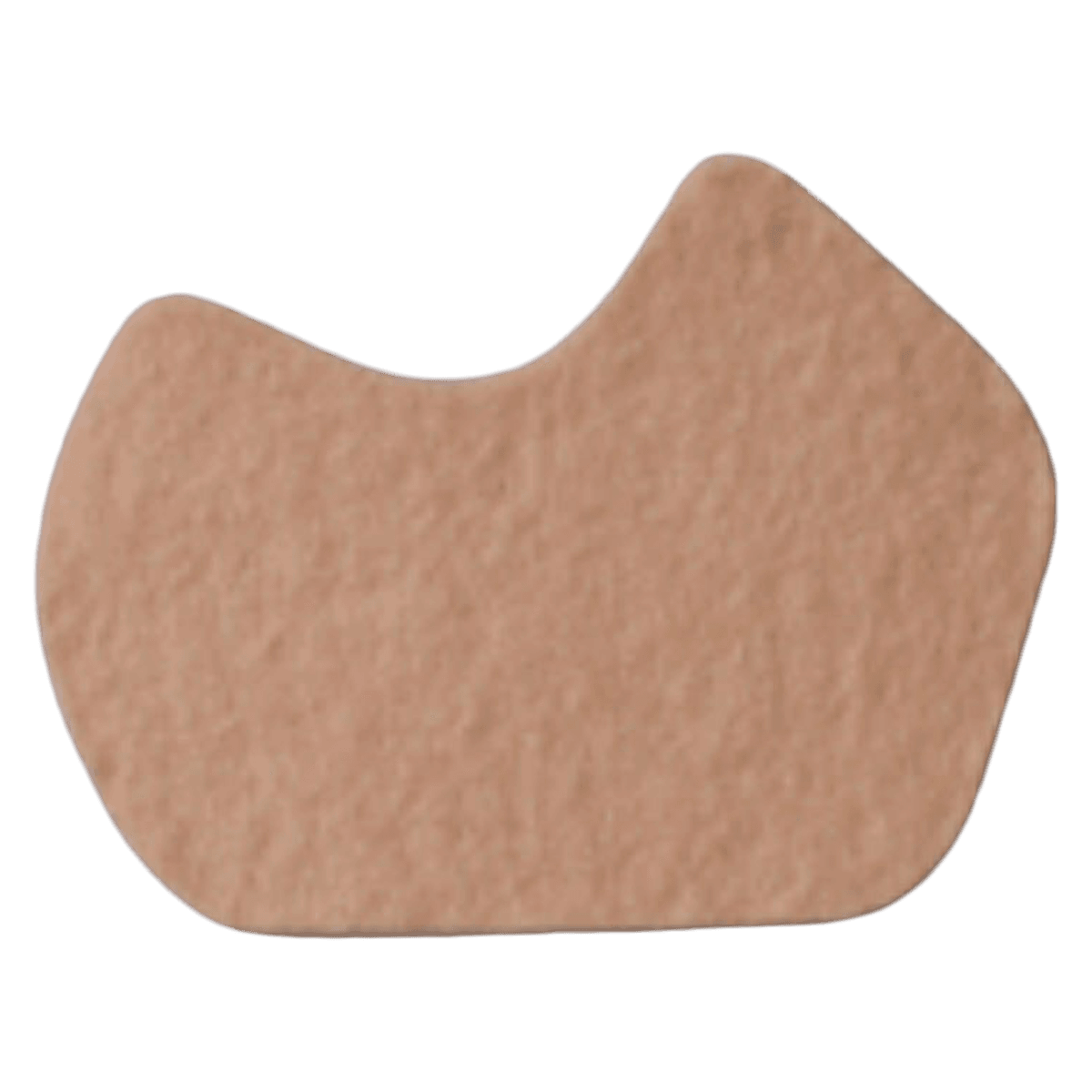 Creative Foam Corporation Sesamoid Felt Pad, Flesh, 2.75" x 3" x 0.34"