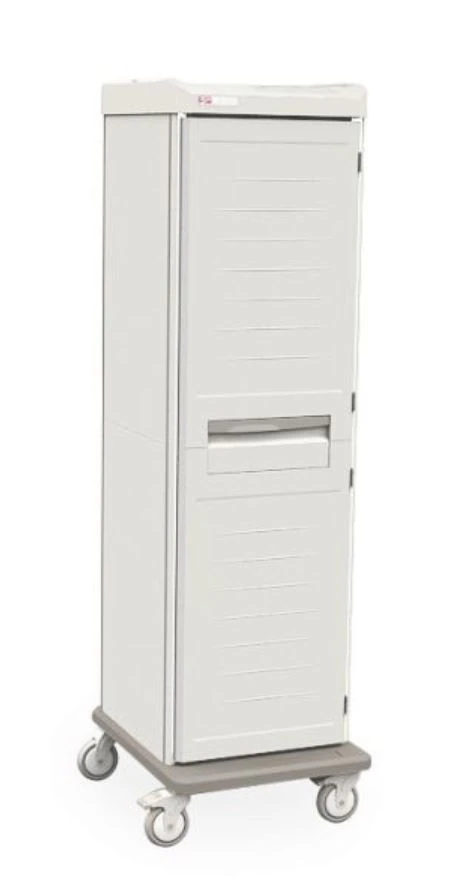 InterMetro Starsys Supply Cabinet, Mobile, Taupe, HDPE