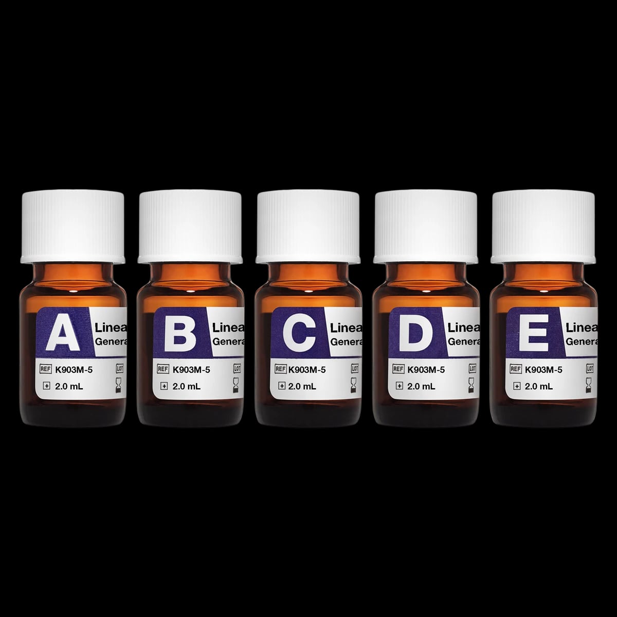 Audit Microcontrols Linearity Control FD Panel 4, 5-Level, 10 x 2 mL Vials, for Ortho Vitros General Chemistry