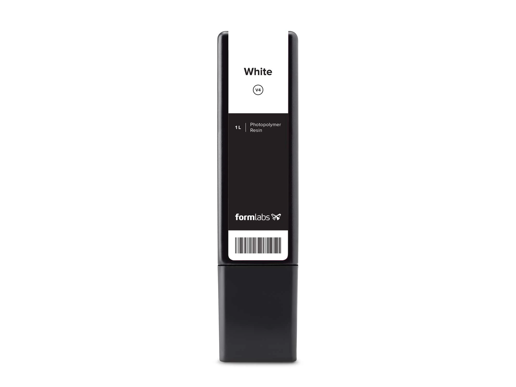 Formlabs White Resin V4 3D Print Resin Cartridge, 1 Liter