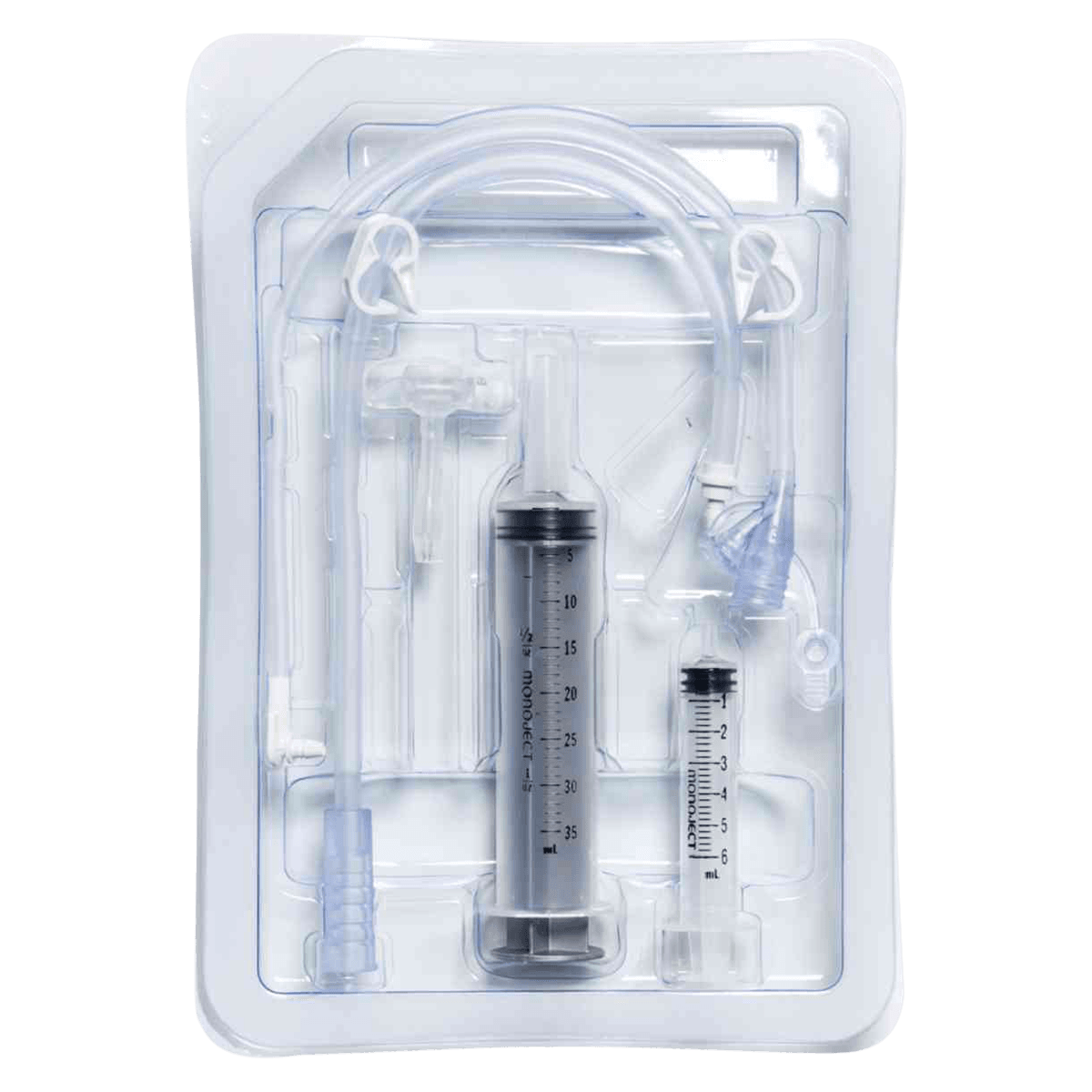 MIC-KEY Gastrostomy Feeding Tube, 18 Fr, 5 cm, Low Profile with Recessed Distal Tip