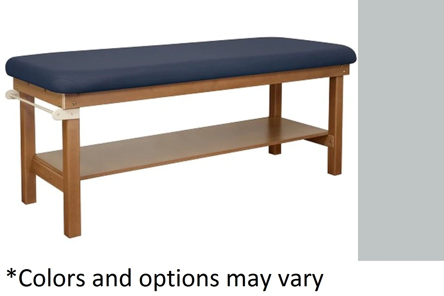 Oakworks Powerline Treatment Table with Stone Shelf, 500 lb Capacity