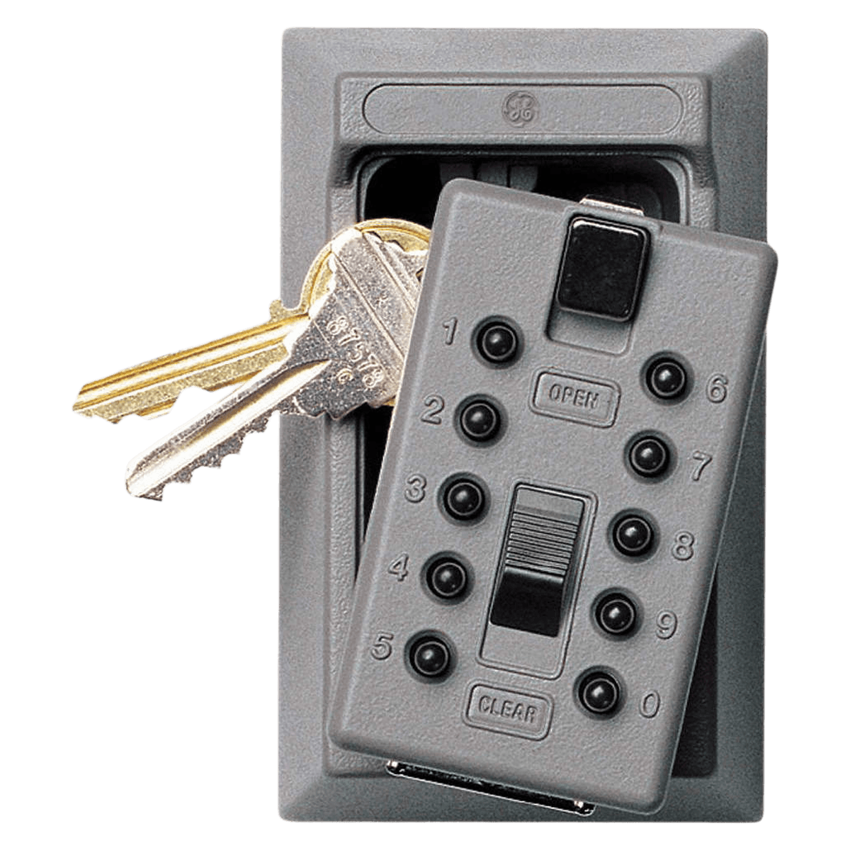 Kidde LockBox Push Button StorAKey, 5-Key Capacity, Surface Mount