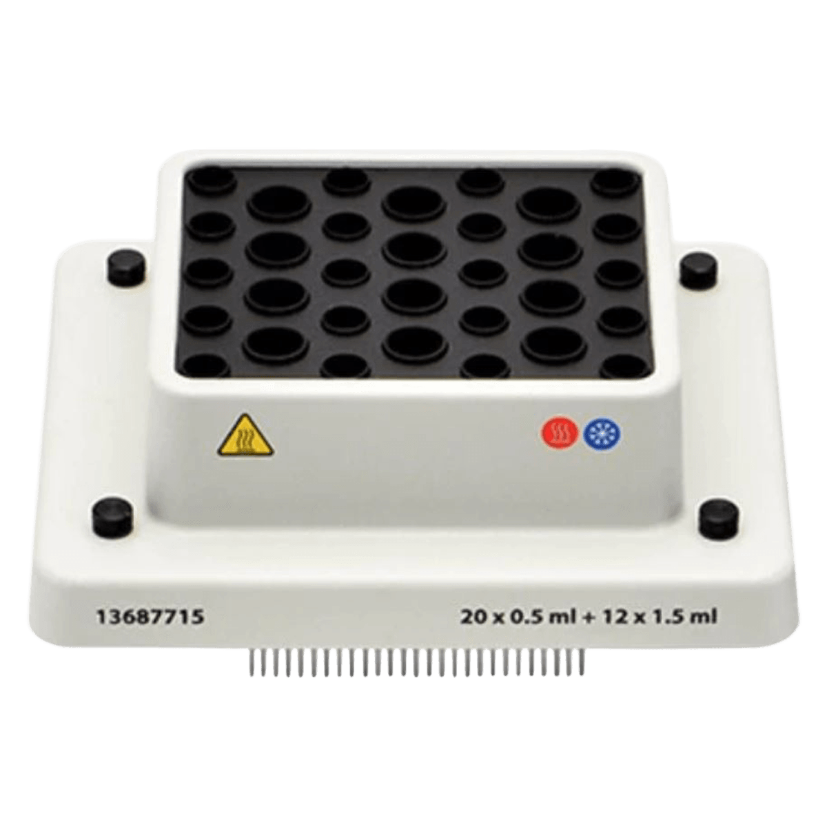 Thermo Fisher Scientific Ac-T diff Thermal Mixer, 250-1400 rpm, LCD, 120-240V, with 20 x 0.5mL and 12 x 1.5mL Microtube Block