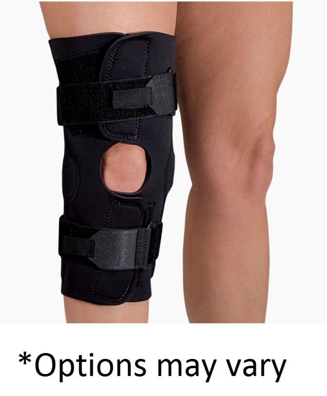 DeRoyal PremierPro Deluxe Knee Support, Neoprene, Adult X-Large (53-61"), 1 Each