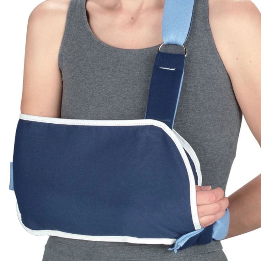 DeRoyal PremierPro Immobilizer Sling, Shoulder, Canvas/Foam, Medium, Universal