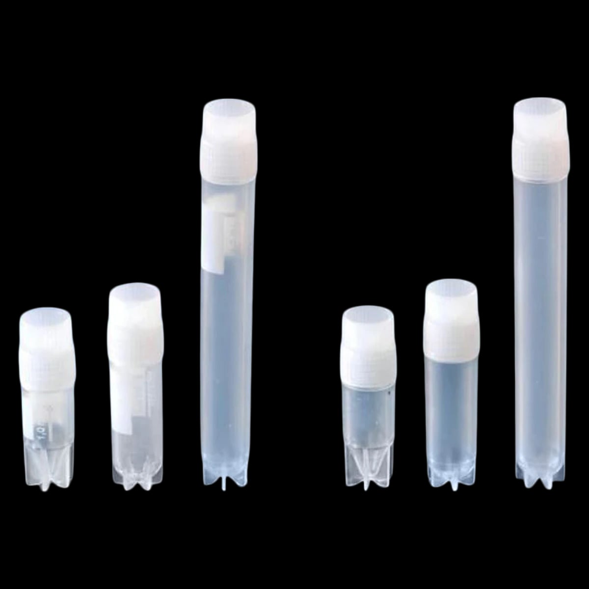 Nalgene Cryogenic Tube, Polyethylene, 4.5mL, Screw Cap, Round Bottom, Self-Standing, Sterile, 1200/Case