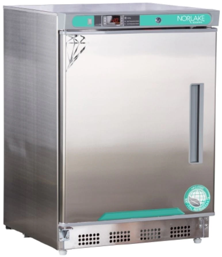 Corepoint Scientific Undercounter Freezer, -15 to -25°C, 4.2 Cu Ft, Solid Door, Left Hinge, Manual Defrost, 01KT0J084FT6KBSEDTHKXWX30B