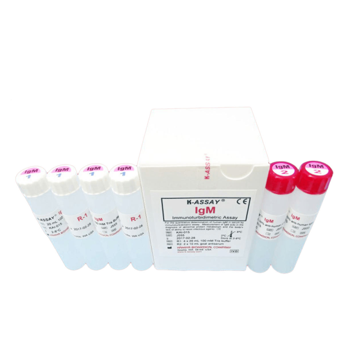 Kamiya K-Assay IgM Immunoglobulin M Liquid Reagent for Horiba Pentra C400, Each