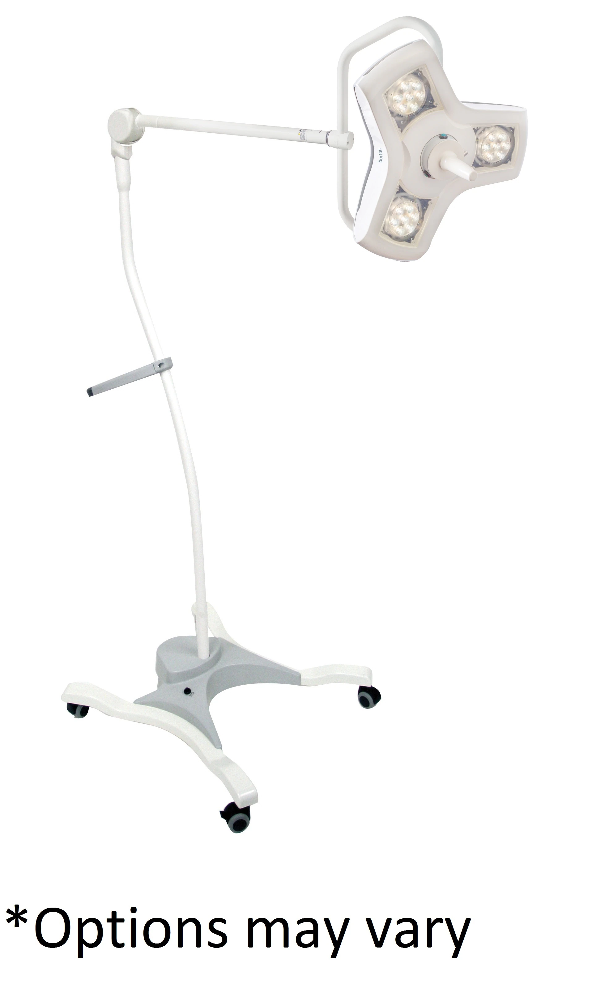 Burton Medical AIM Exam Light, High Intensity LED 100,000 Lux, Floor Stand