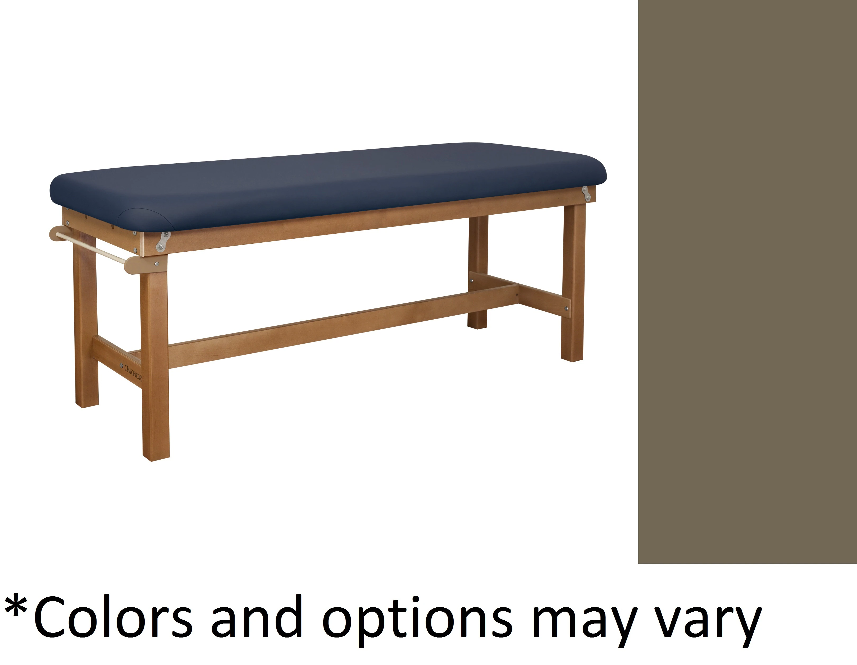 Oakworks Powerline Treatment Table, 30" Earth, Firm Foam, 500 lb Capacity