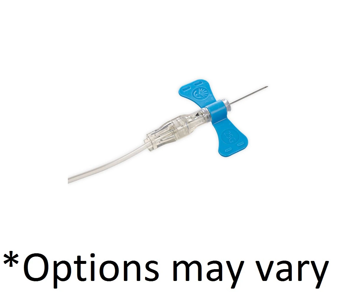 BD Vacutainer UltraTouch Blood Collection Set, 25G x 3/4", Safety, with Pre-Attached Holder, 20/Box