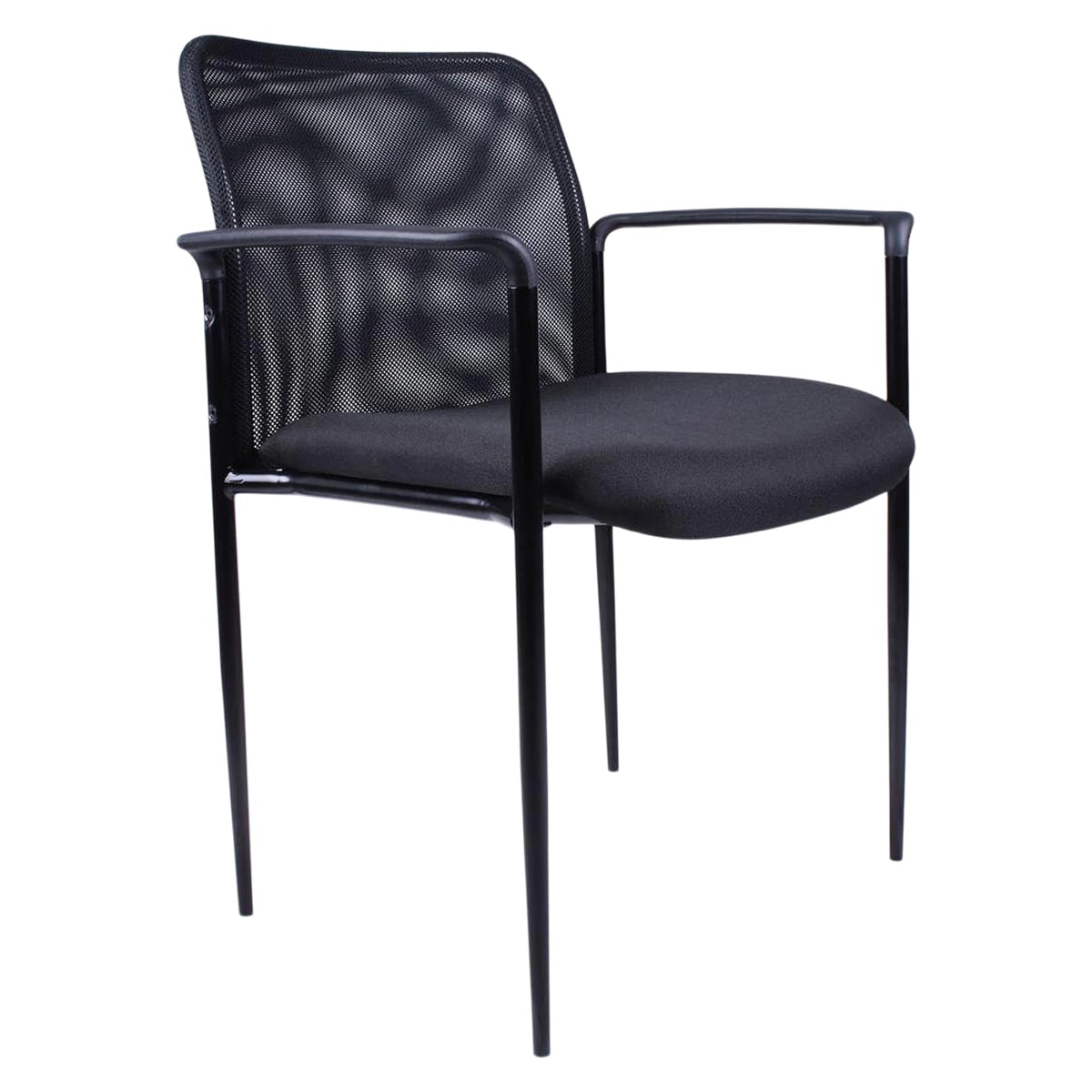Boss Office Products Stackable Mesh Guest Chair