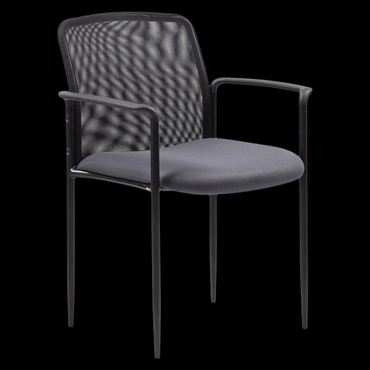 Boss Office Products Stackable Mesh Guest Chair