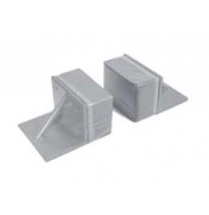 Domico Med-Device Head Ends Positioner, Gray, 9.7 x 8 x 6 in, with 15 lb Weights
