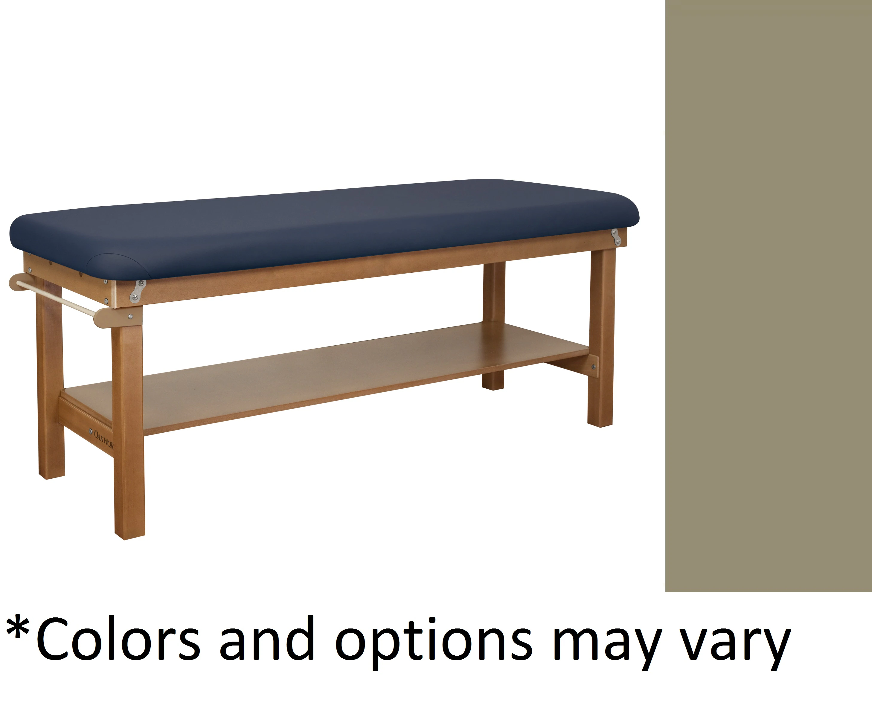 Oakworks Powerline Treatment Table Shelf, 27" Flat, Clay
