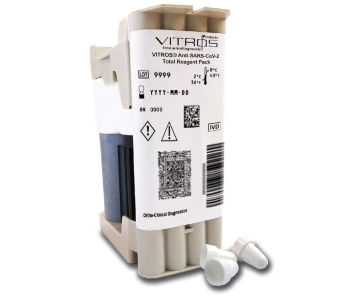 VITROS Anti-SARS-CoV-2 Total Reagent Pack, 100 Tests/Box