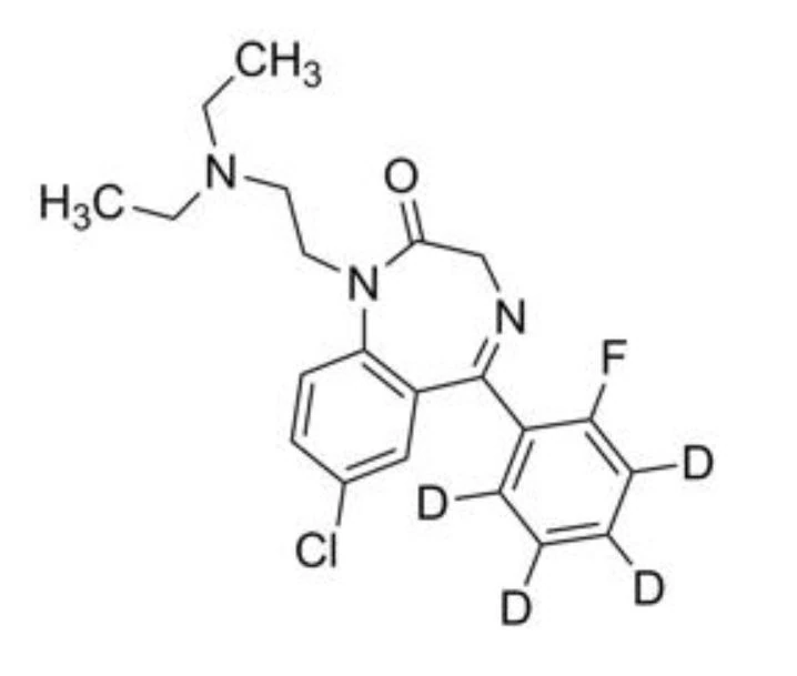 Flurazepam-D4 Reference Solution, 100 µg/mL in Methanol, for GC/MS & LC/MS, Ampule (Each)