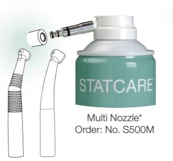 StatCare Multi Nozzle Spray, For Scican Connex and Multiflex Couplings, 1/Pkg