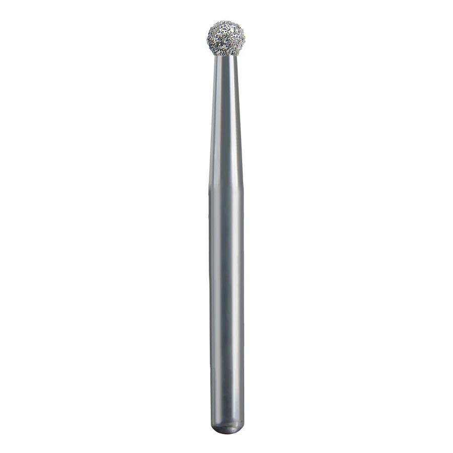 #125 Medium Round Spring Diamond FG 801-018 Single-Use, Pack of 25