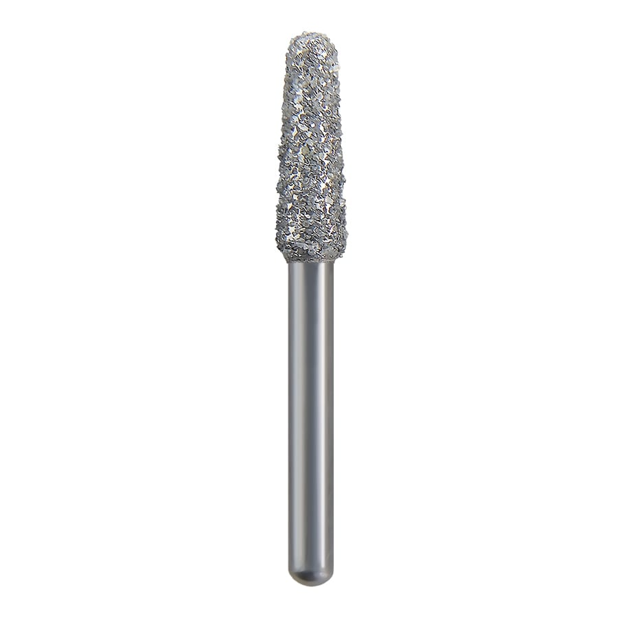 Spring Health Products Round End Taper FG Diamond Bur, Super Coarse, 856-023, 25/Pack, Z775.7SC25