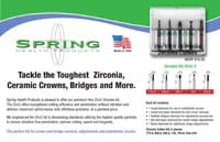 Spring Health Zirconia Cutter Kit, Fine Grit, 5-Piece (772.8, 250.8, 285.5, 125, 703.8), FG, Zirc5