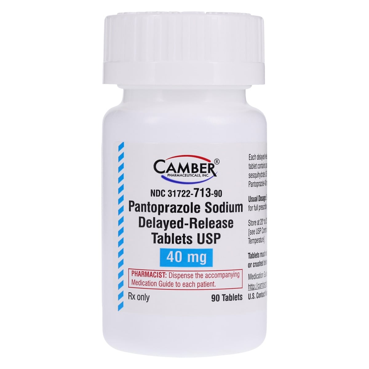 Pantoprazole Sodium DR Tablets, 40mg, 90/Bottle