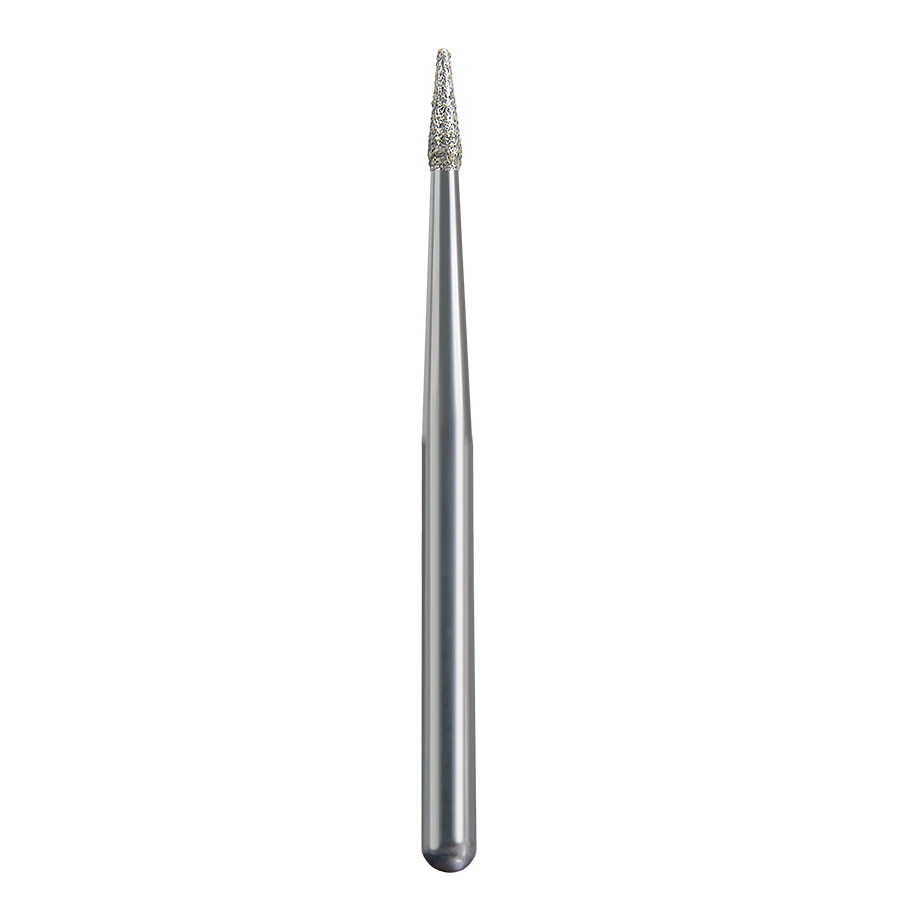 Spring Health Products #201.3 Fine Needle Diamond Bur, FG, Single-Use, 25/Pack, 889-008