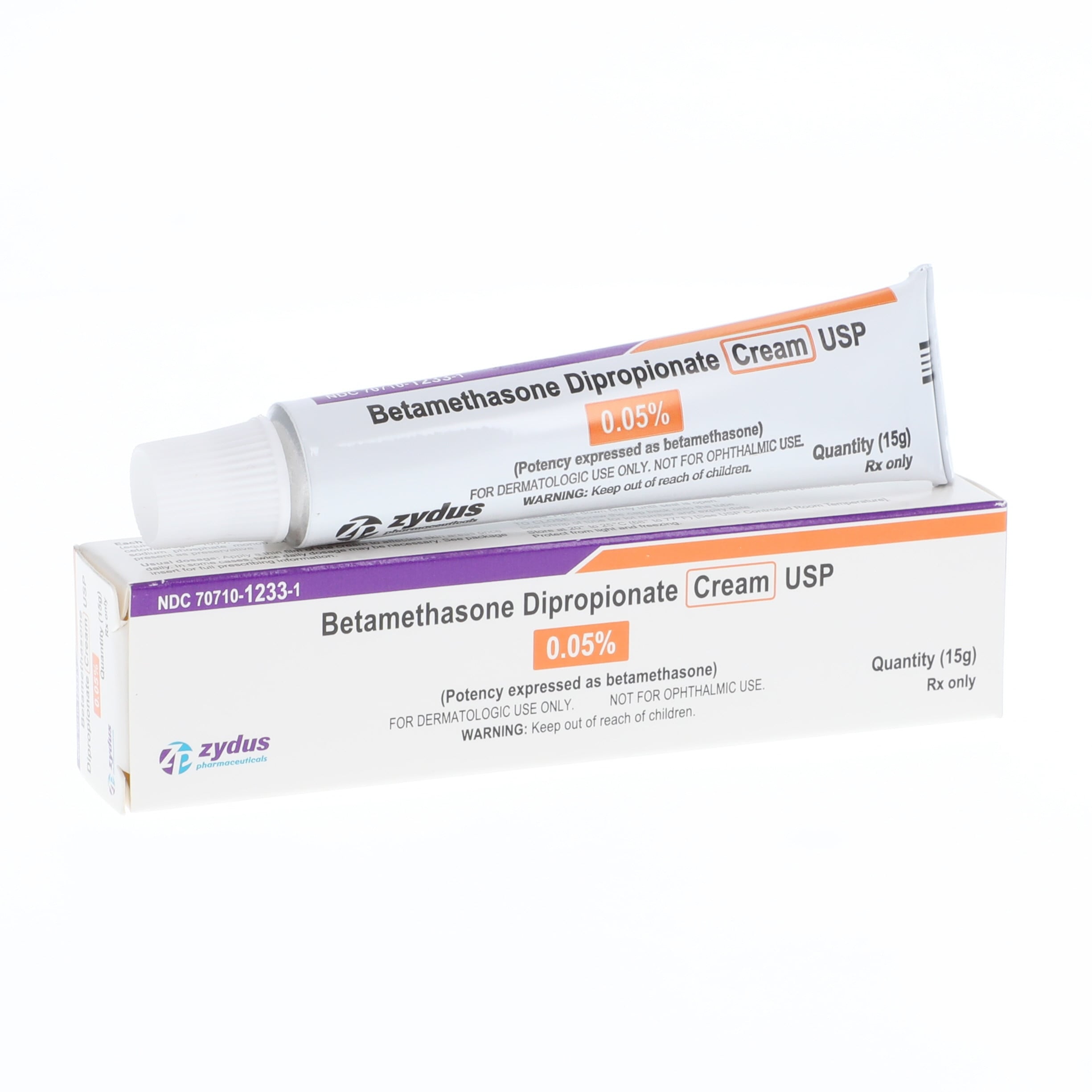 Betamethasone Dipropionate Topical Cream 0.05%, 15g Tube