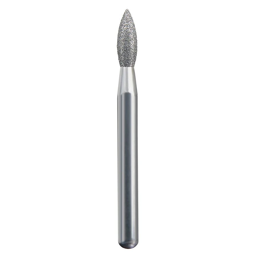 Spring Health Products #280.5 Fine Football Occlusal Finishing Diamond, FG 368-018, Single-Use, 25/Pack