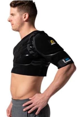 Aryse SFAST Shoulder Brace, Adult, X-Large, Black, Fabric/Polyurethane, 46-50"