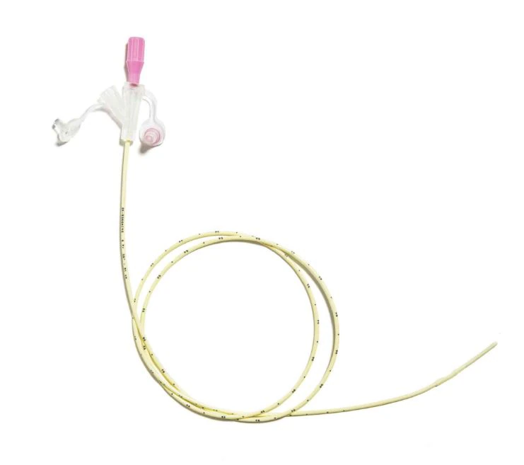 Covidien Corflo Nasogastric/Nasointestinal Feeding Tube, 6 Fr, with Stylet & Anti-IV Connector
