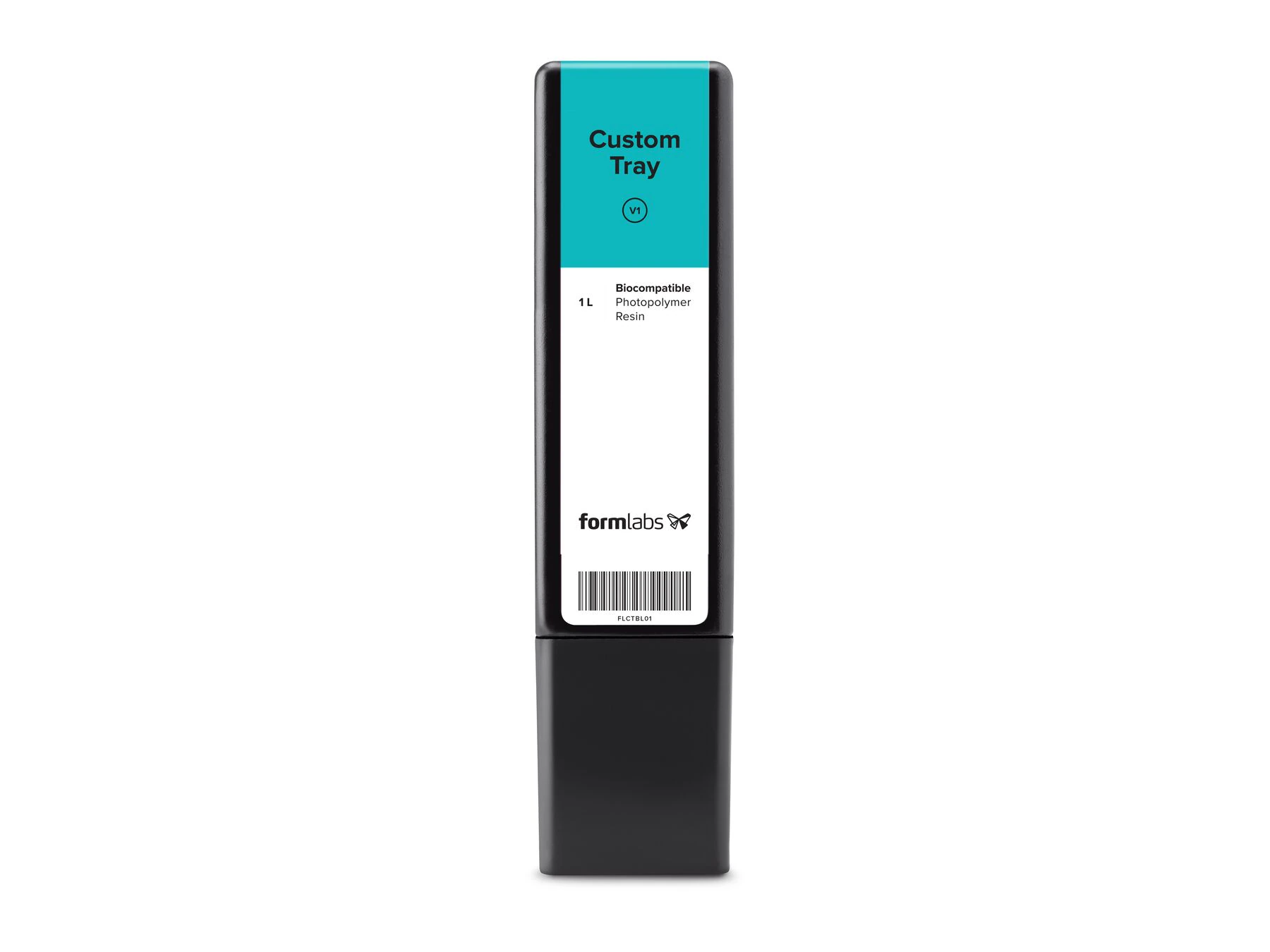 Formlabs Custom Tray Resin, 1 L Cartridge, Biocompatible 3D Printer Material