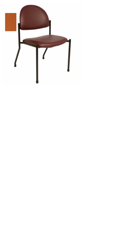 Brewer Chair Side Saddle Seat, Steel Tube Frame, Without Arm, Each