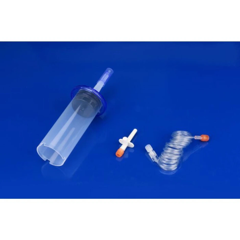 Antmed Syringe Kit Low-Friction CT9000/ADV, 60in Tube, 1 Spike, 50/Case