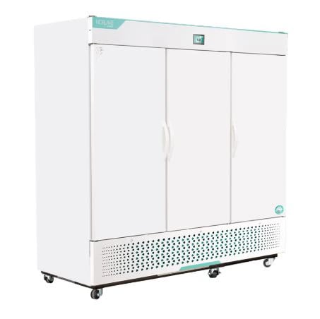 Corepoint Scientific Laboratory Refrigerator, 72 Cu Ft, 3 Doors, Right Hinge, 1°C to 10°C, Cycle Defrost