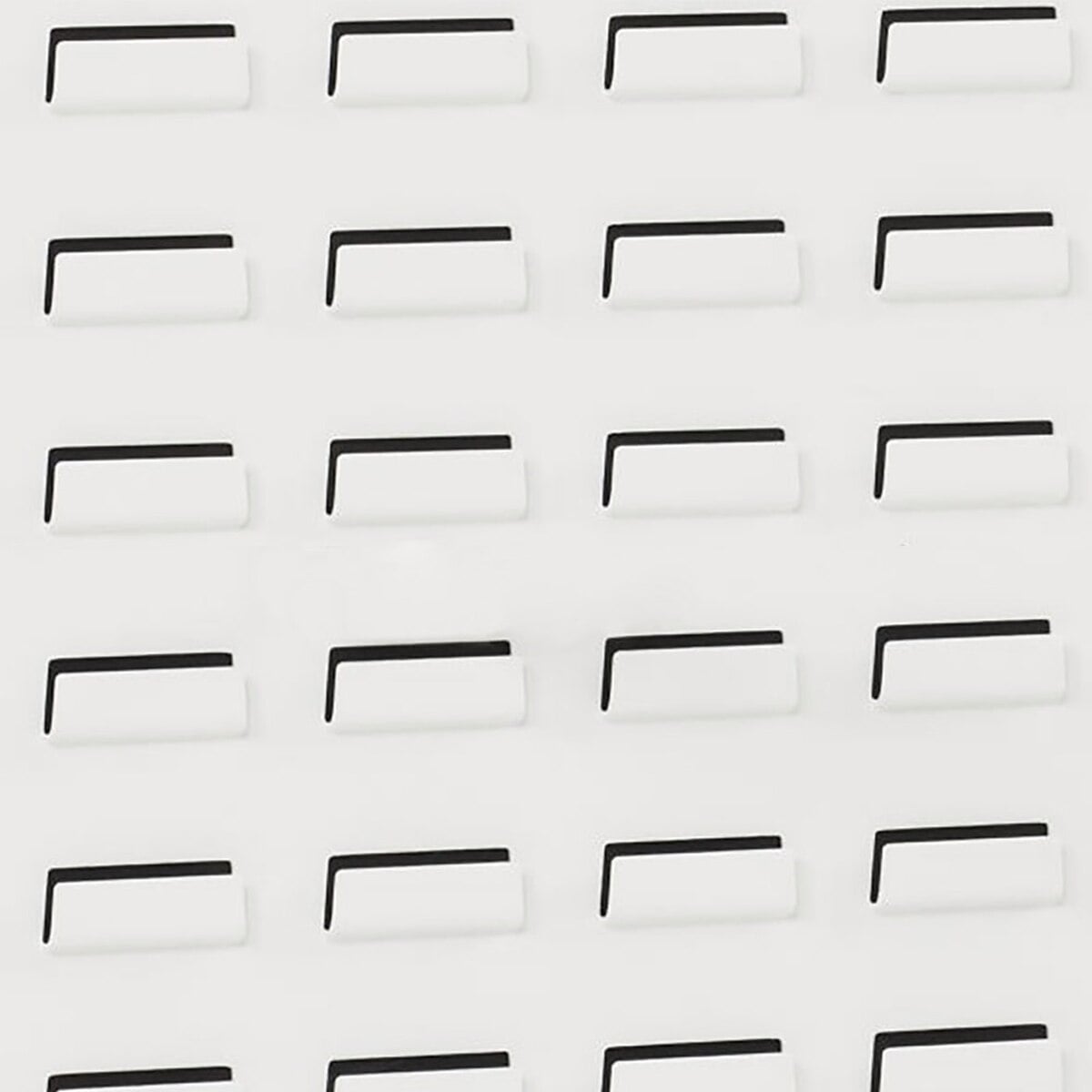 InterMetro Industries Louvered Panel for quickSIGHT Frame, Each