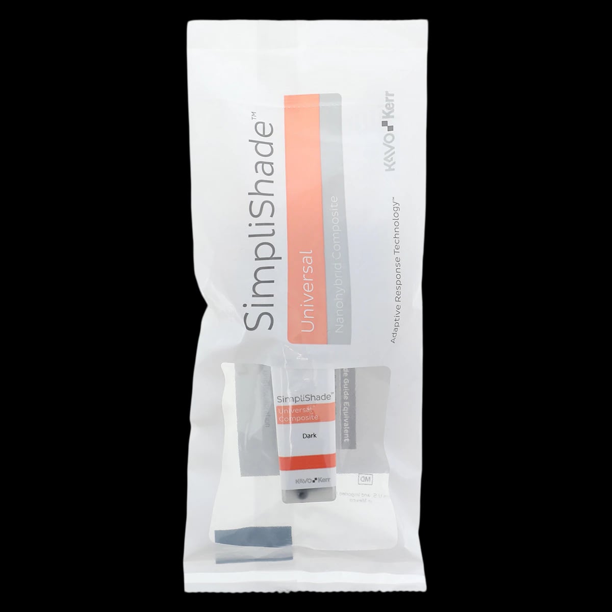 Kerr SimpliShade Universal Composite Unidose Refill, Dark Shade, 0.25g Compules, 10/Pack, 37008