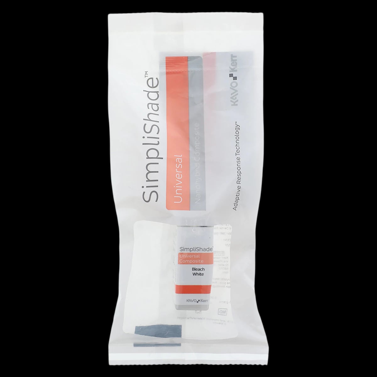Kerr SimpliShade Universal Nanohybrid Composite, Bleach White, 0.25g Unidose Compules, 10/Pk, 37009