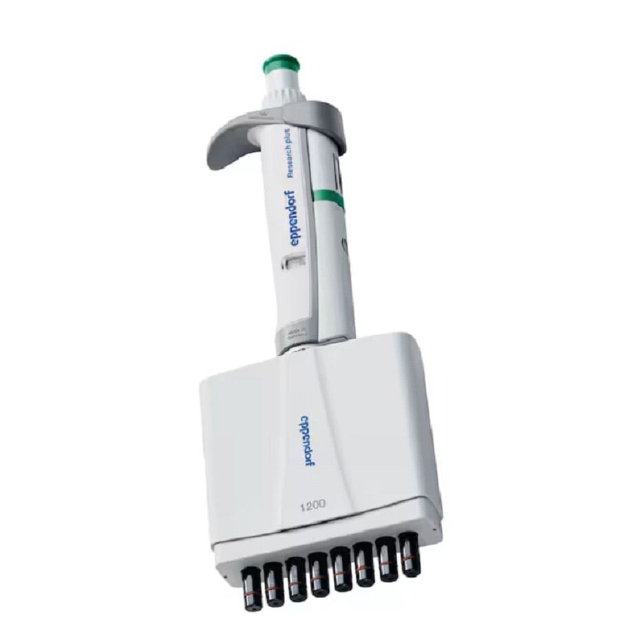 Eppendorf Research Plus Mechanical Pipette, 8-Channel, Variable, 120-1200µL