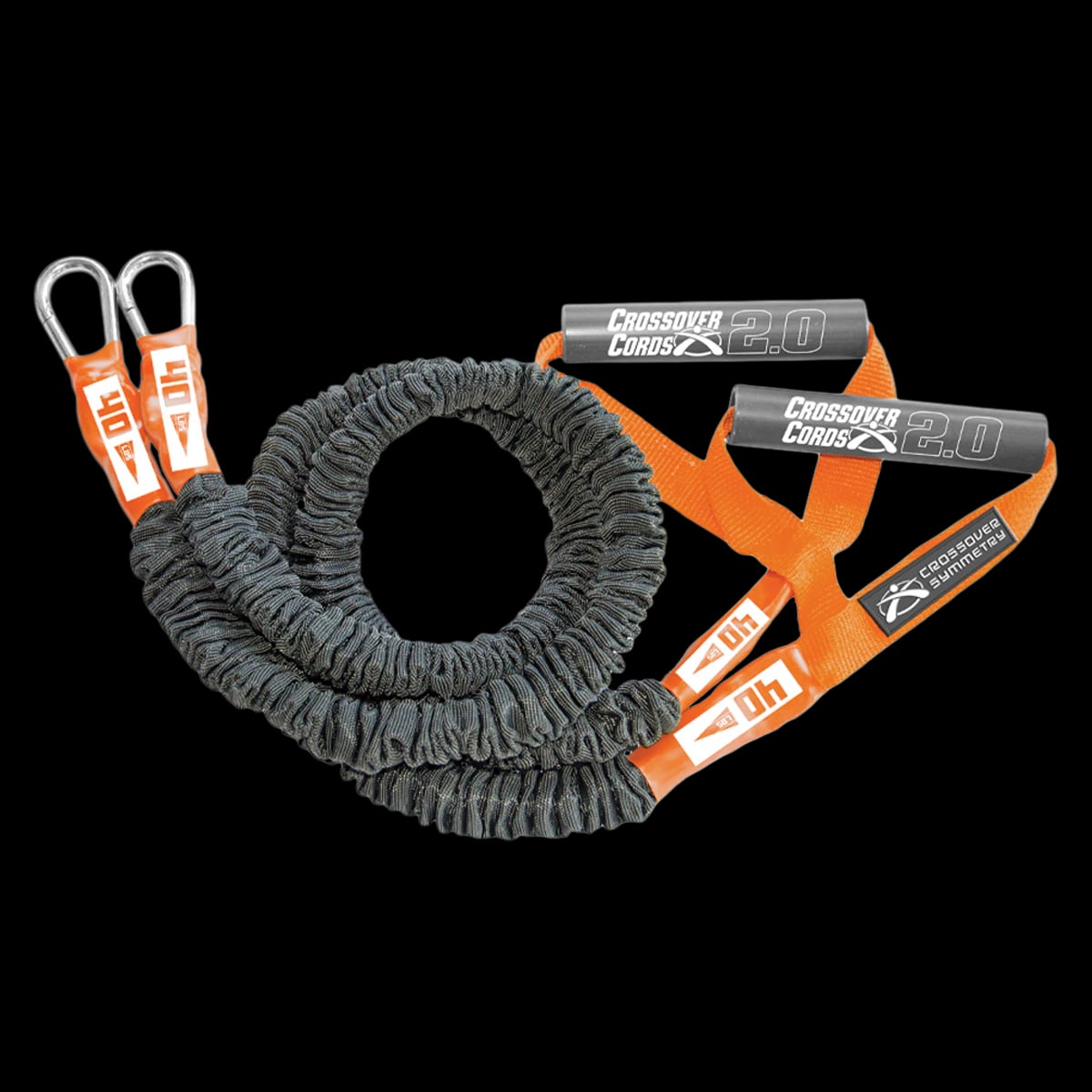 Crossover Symmetry CS Cords, Set of Orange Resistance Bands